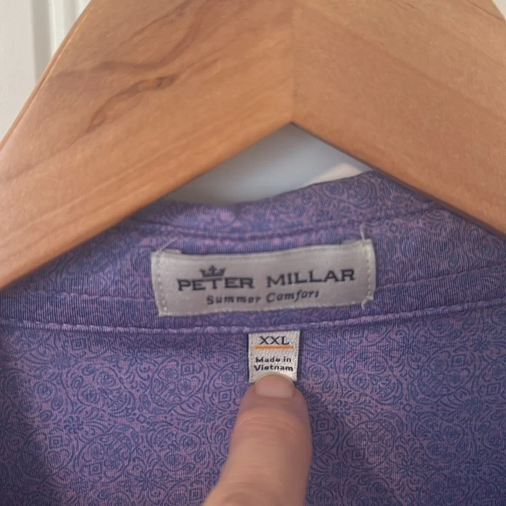 Men’s Peter Millar Summer Comfort Polo XXL - Picture 3 of 7
